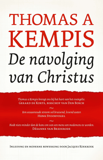 Het boek De navolging van Christus van Thomas Á Kempis