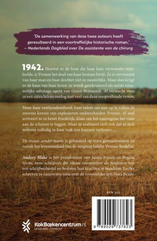 De vrouw zonder naam - achterkant