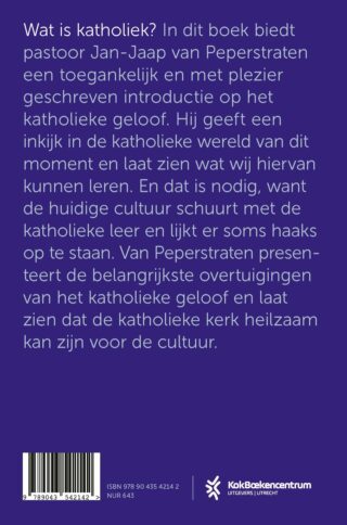 Katholiek - achterkant