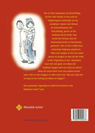 Tim en Taco redden een zeehond (POD)(Def) - achterkant