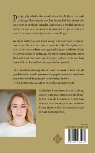 De zwarte koningin - achterkant