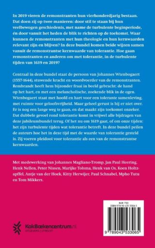 Tolerantie in turbulente tijden - achterkant