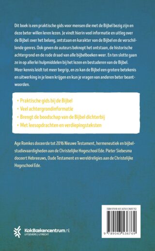 De Bijbel voor iedereen - achterkant