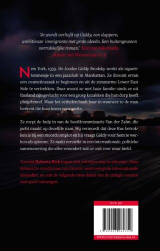 De spionne van Manhattan - achterkant