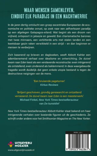 De duivel kwam naar Eden - achterkant