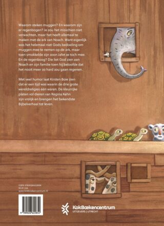 De ark van Noach redt alle dieren - achterkant