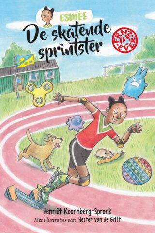 De skatende sprintster - cover