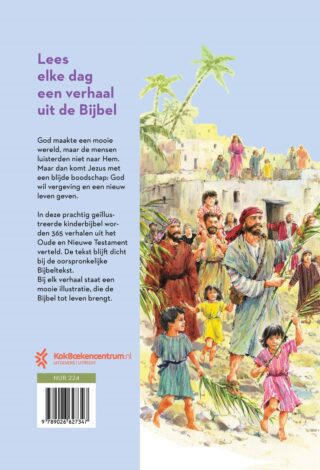 Kinderbijbel in 365 verhalen - achterkant