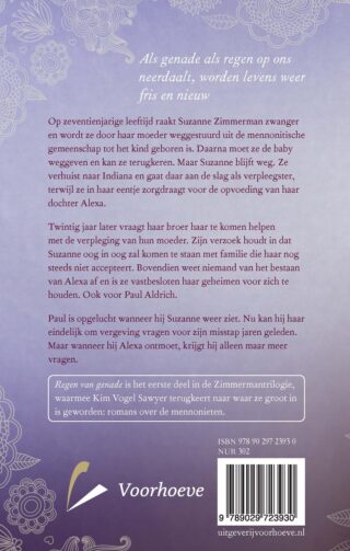 Regen van genade - achterkant