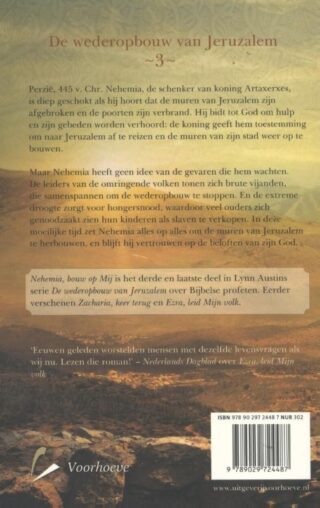 Nehemia, bouw op Mij - achterkant