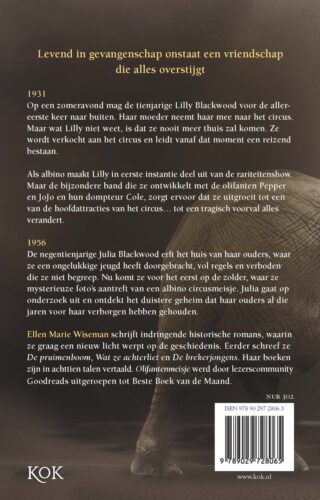 Olifantenmeisje - achterkant