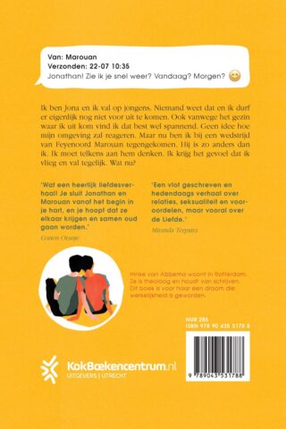 Door jou ben ik mij - achterkant