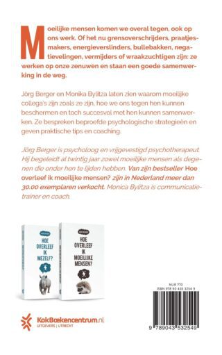 Hoe overleef ik moeilijke collega's? - achterkant