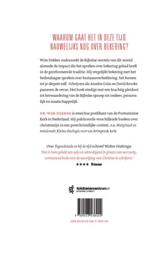 Oproep tot omkeer - achterkant