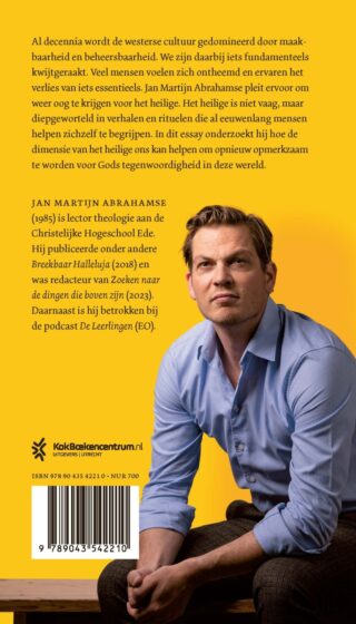 Verlangen naar het heilige - achterkant