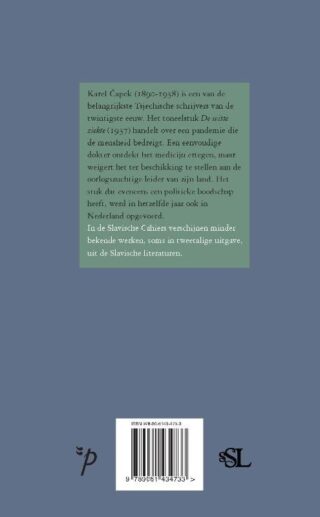 De witte ziekte - achterkant