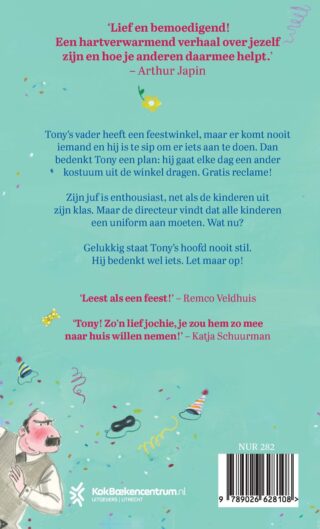 De geniale avonturen van Tony Confetti - achterkant