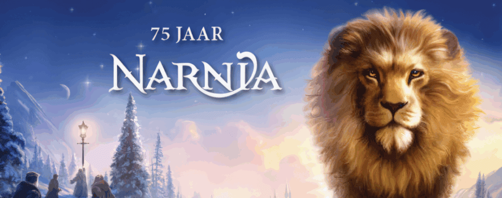 Illustratie van Narnia’s winterse wereld, geïnspireerd op ‘The Lion, the Witch and the Wardrobe’, met betoverde sneeuw en sprookjesachtige stilte.