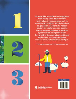 Mijn eerste 123 bijbels getallenboek - achterkant