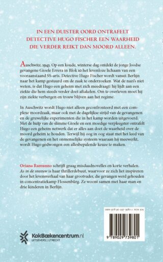 As in de sneeuw - achterkant